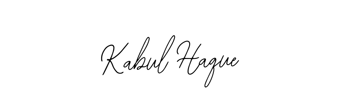 Bearetta-2O07w is a professional signature style that is perfect for those who want to add a touch of class to their signature. It is also a great choice for those who want to make their signature more unique. Get Kabul Haque name to fancy signature for free. Kabul Haque signature style 12 images and pictures png
