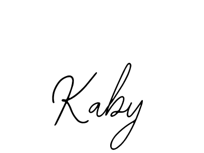 Make a beautiful signature design for name Kaby. With this signature (Bearetta-2O07w) style, you can create a handwritten signature for free. Kaby signature style 12 images and pictures png