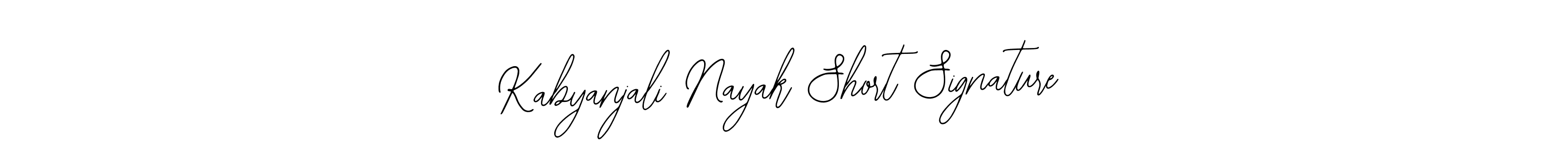 Make a short Kabyanjali Nayak Short Signature signature style. Manage your documents anywhere anytime using Bearetta-2O07w. Create and add eSignatures, submit forms, share and send files easily. Kabyanjali Nayak Short Signature signature style 12 images and pictures png