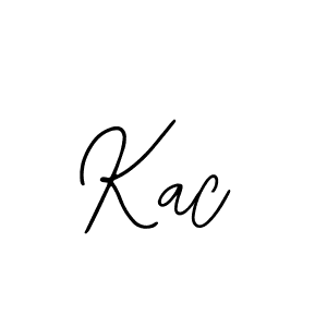 Design your own signature with our free online signature maker. With this signature software, you can create a handwritten (Bearetta-2O07w) signature for name Kac. Kac signature style 12 images and pictures png