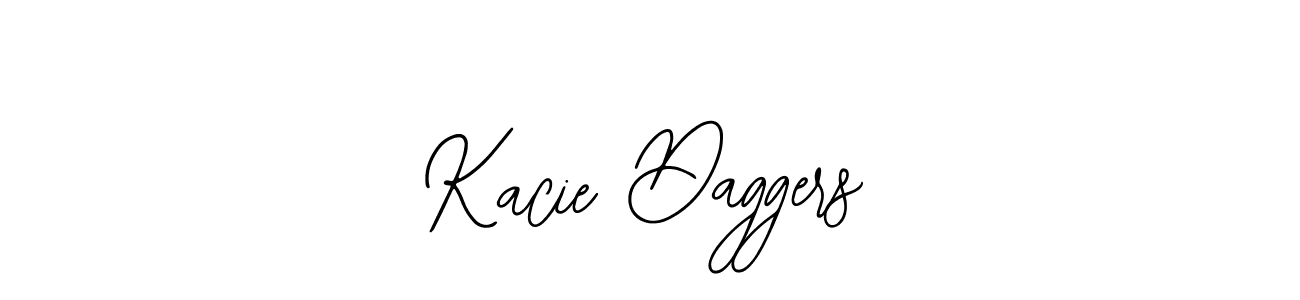 if you are searching for the best signature style for your name Kacie Daggers. so please give up your signature search. here we have designed multiple signature styles  using Bearetta-2O07w. Kacie Daggers signature style 12 images and pictures png