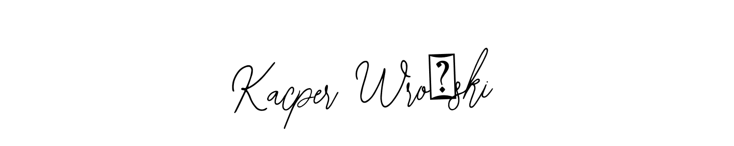 Make a beautiful signature design for name Kacper Wroński. Use this online signature maker to create a handwritten signature for free. Kacper Wroński signature style 12 images and pictures png