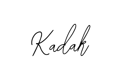 You should practise on your own different ways (Bearetta-2O07w) to write your name (Kadak) in signature. don't let someone else do it for you. Kadak signature style 12 images and pictures png