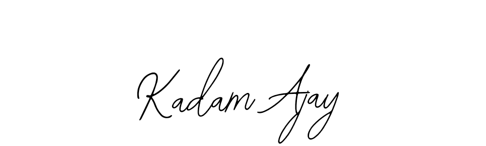 Make a beautiful signature design for name Kadam Ajay. With this signature (Bearetta-2O07w) style, you can create a handwritten signature for free. Kadam Ajay signature style 12 images and pictures png