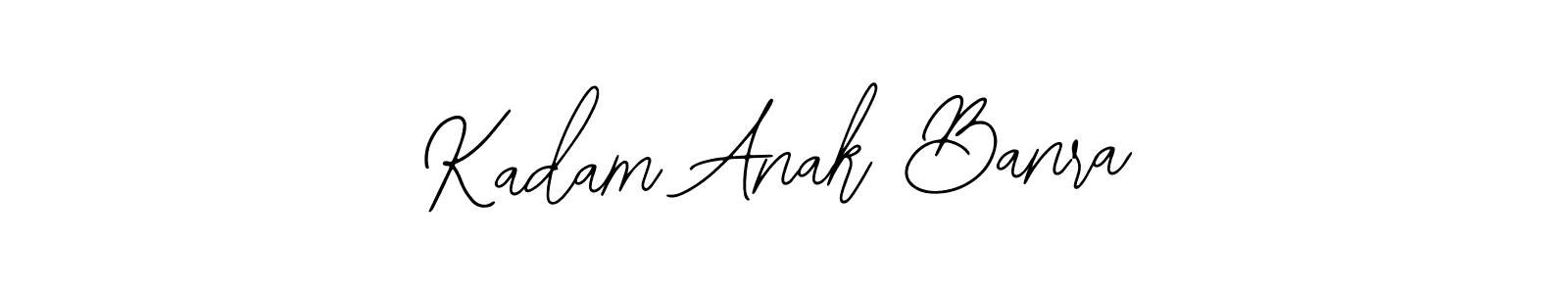 if you are searching for the best signature style for your name Kadam Anak Banra. so please give up your signature search. here we have designed multiple signature styles  using Bearetta-2O07w. Kadam Anak Banra signature style 12 images and pictures png
