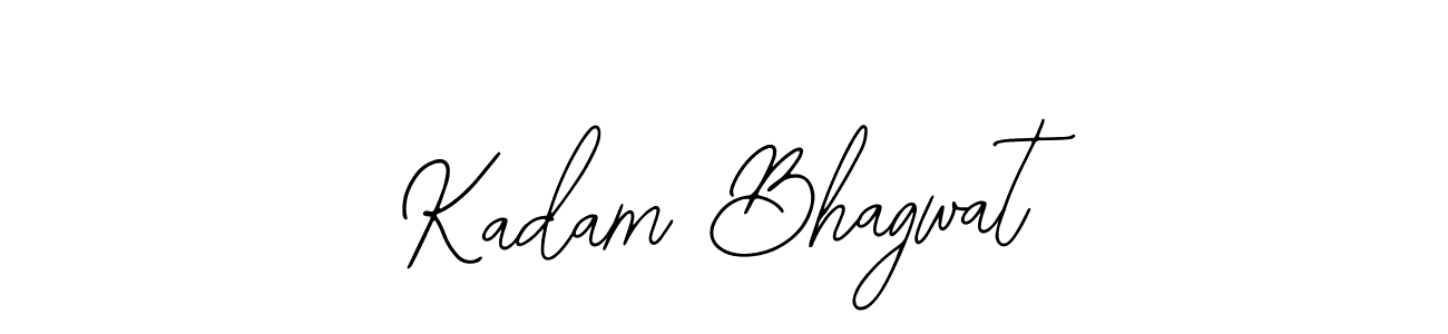 Similarly Bearetta-2O07w is the best handwritten signature design. Signature creator online .You can use it as an online autograph creator for name Kadam Bhagwat. Kadam Bhagwat signature style 12 images and pictures png