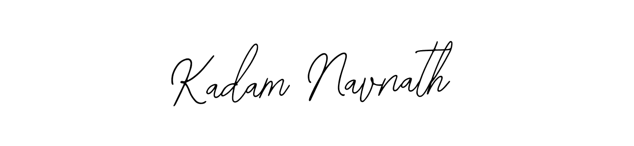 Kadam Navnath stylish signature style. Best Handwritten Sign (Bearetta-2O07w) for my name. Handwritten Signature Collection Ideas for my name Kadam Navnath. Kadam Navnath signature style 12 images and pictures png