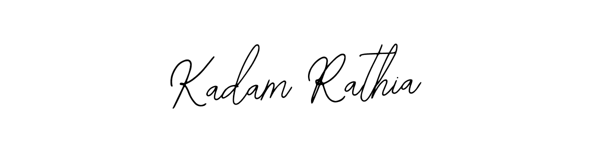 The best way (Bearetta-2O07w) to make a short signature is to pick only two or three words in your name. The name Kadam Rathia include a total of six letters. For converting this name. Kadam Rathia signature style 12 images and pictures png