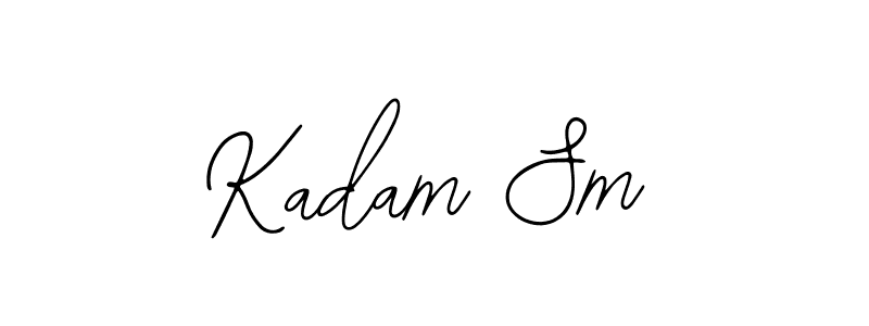 It looks lik you need a new signature style for name Kadam Sm. Design unique handwritten (Bearetta-2O07w) signature with our free signature maker in just a few clicks. Kadam Sm signature style 12 images and pictures png