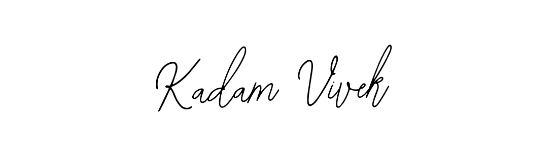 Make a short Kadam Vivek signature style. Manage your documents anywhere anytime using Bearetta-2O07w. Create and add eSignatures, submit forms, share and send files easily. Kadam Vivek signature style 12 images and pictures png