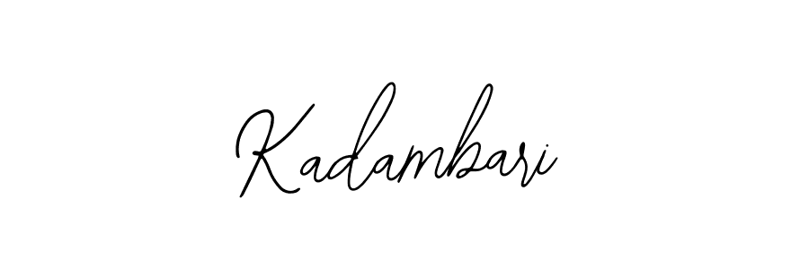 How to make Kadambari signature? Bearetta-2O07w is a professional autograph style. Create handwritten signature for Kadambari name. Kadambari signature style 12 images and pictures png