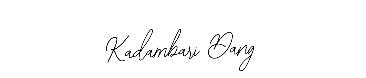 You can use this online signature creator to create a handwritten signature for the name Kadambari Dang. This is the best online autograph maker. Kadambari Dang signature style 12 images and pictures png