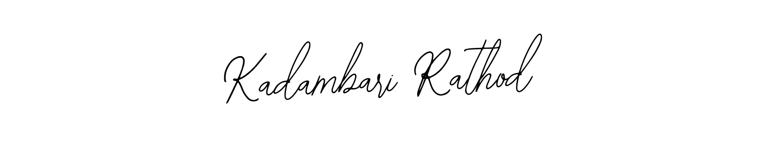 Similarly Bearetta-2O07w is the best handwritten signature design. Signature creator online .You can use it as an online autograph creator for name Kadambari Rathod. Kadambari Rathod signature style 12 images and pictures png