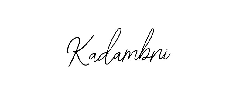 Make a beautiful signature design for name Kadambni. Use this online signature maker to create a handwritten signature for free. Kadambni signature style 12 images and pictures png