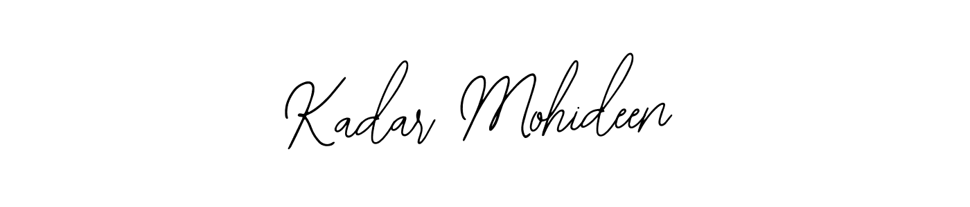 How to make Kadar Mohideen name signature. Use Bearetta-2O07w style for creating short signs online. This is the latest handwritten sign. Kadar Mohideen signature style 12 images and pictures png