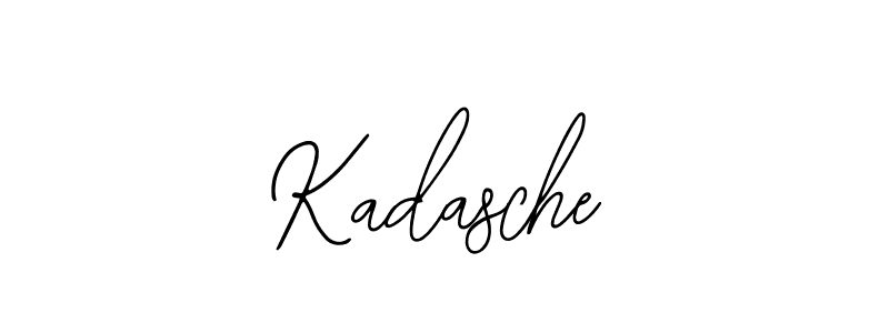 Similarly Bearetta-2O07w is the best handwritten signature design. Signature creator online .You can use it as an online autograph creator for name Kadasche. Kadasche signature style 12 images and pictures png