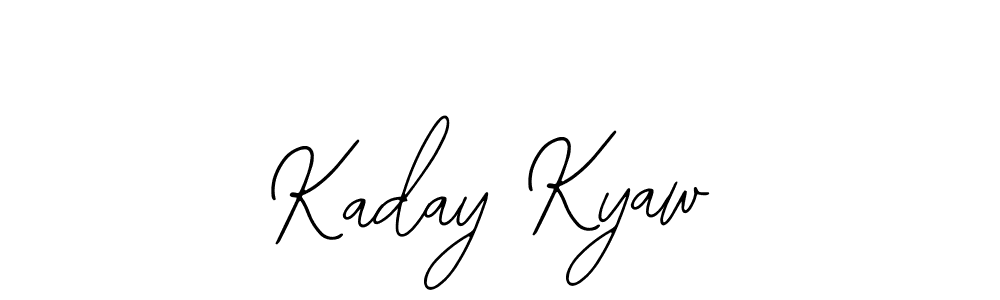 Make a beautiful signature design for name Kaday Kyaw. Use this online signature maker to create a handwritten signature for free. Kaday Kyaw signature style 12 images and pictures png