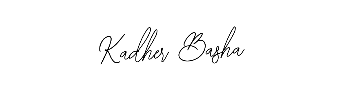 Kadher Basha stylish signature style. Best Handwritten Sign (Bearetta-2O07w) for my name. Handwritten Signature Collection Ideas for my name Kadher Basha. Kadher Basha signature style 12 images and pictures png