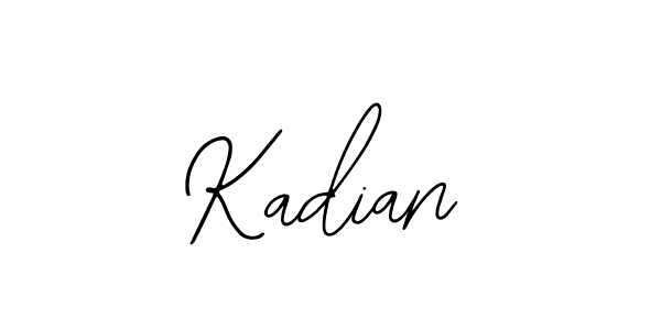 if you are searching for the best signature style for your name Kadian. so please give up your signature search. here we have designed multiple signature styles  using Bearetta-2O07w. Kadian signature style 12 images and pictures png