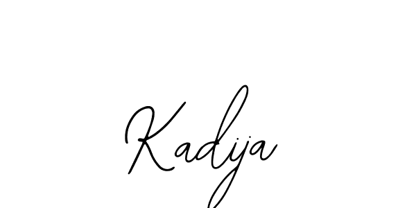 How to make Kadija name signature. Use Bearetta-2O07w style for creating short signs online. This is the latest handwritten sign. Kadija signature style 12 images and pictures png