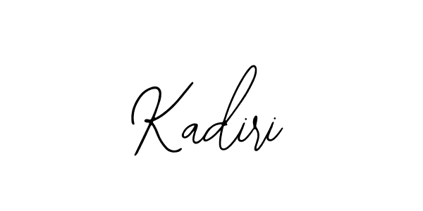 How to make Kadiri name signature. Use Bearetta-2O07w style for creating short signs online. This is the latest handwritten sign. Kadiri signature style 12 images and pictures png