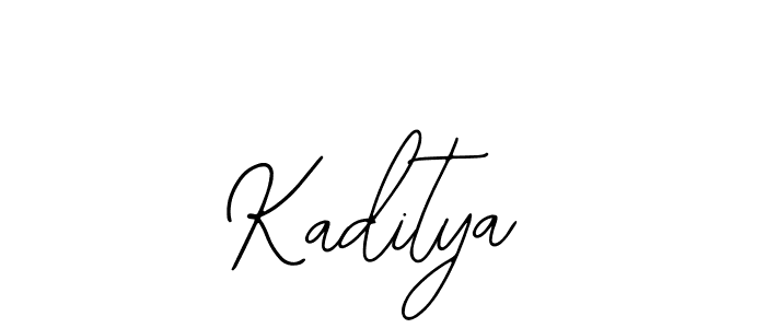 You should practise on your own different ways (Bearetta-2O07w) to write your name (Kaditya) in signature. don't let someone else do it for you. Kaditya signature style 12 images and pictures png