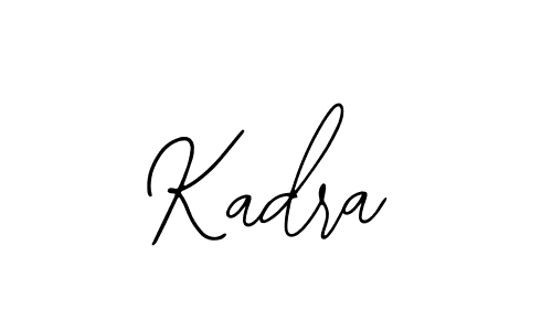 Use a signature maker to create a handwritten signature online. With this signature software, you can design (Bearetta-2O07w) your own signature for name Kadra. Kadra signature style 12 images and pictures png