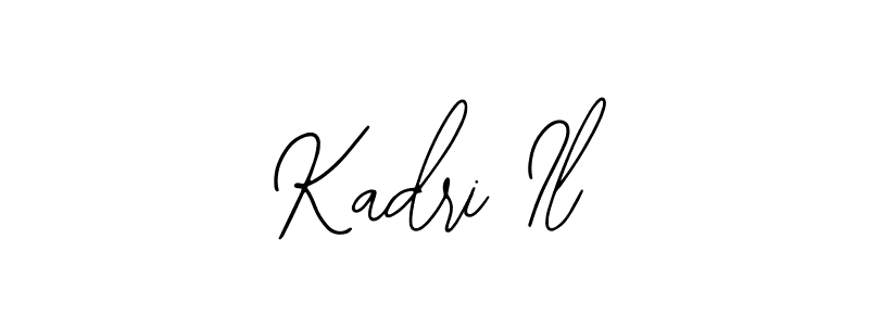 How to make Kadri Il name signature. Use Bearetta-2O07w style for creating short signs online. This is the latest handwritten sign. Kadri Il signature style 12 images and pictures png