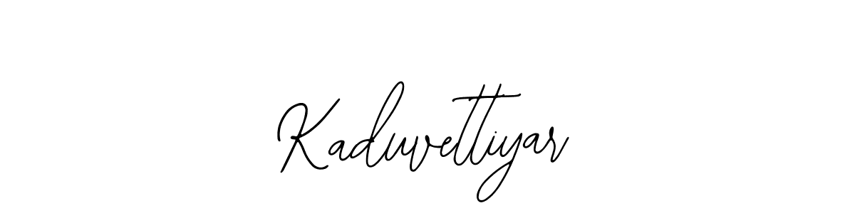 Similarly Bearetta-2O07w is the best handwritten signature design. Signature creator online .You can use it as an online autograph creator for name Kaduvettiyar. Kaduvettiyar signature style 12 images and pictures png