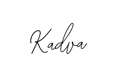 The best way (Bearetta-2O07w) to make a short signature is to pick only two or three words in your name. The name Kadva include a total of six letters. For converting this name. Kadva signature style 12 images and pictures png