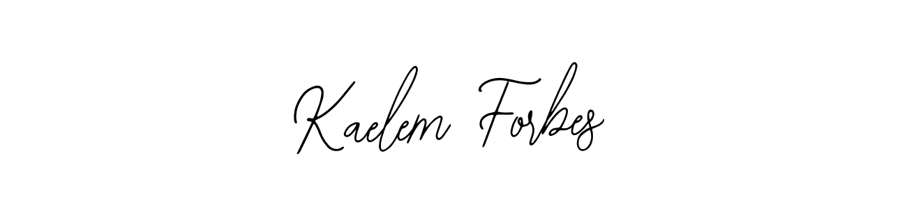 Similarly Bearetta-2O07w is the best handwritten signature design. Signature creator online .You can use it as an online autograph creator for name Kaelem Forbes. Kaelem Forbes signature style 12 images and pictures png