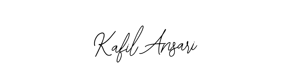 Make a beautiful signature design for name Kafil Ansari. With this signature (Bearetta-2O07w) style, you can create a handwritten signature for free. Kafil Ansari signature style 12 images and pictures png