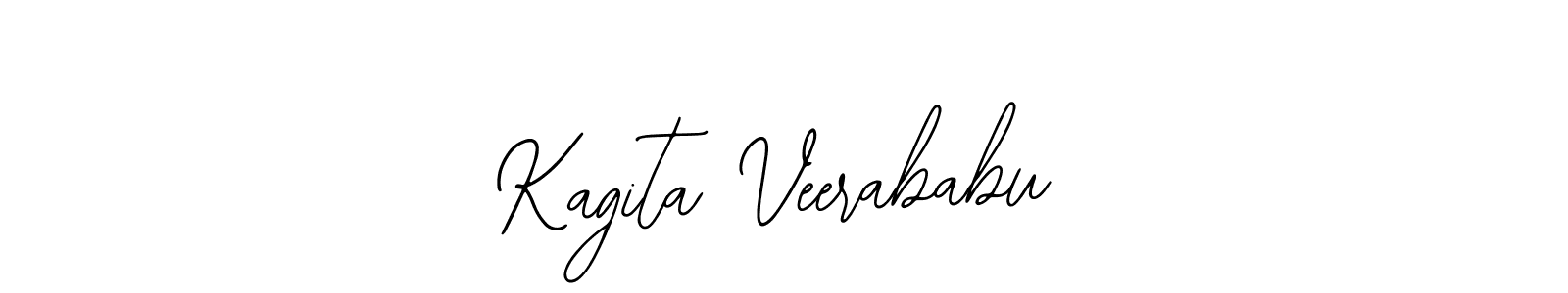 Also You can easily find your signature by using the search form. We will create Kagita Veerababu name handwritten signature images for you free of cost using Bearetta-2O07w sign style. Kagita Veerababu signature style 12 images and pictures png