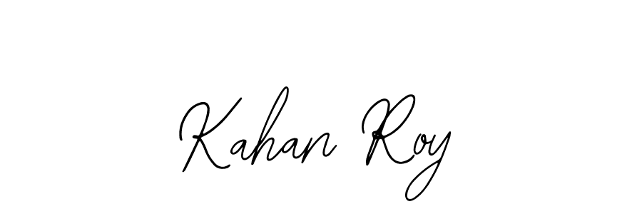 if you are searching for the best signature style for your name Kahan Roy. so please give up your signature search. here we have designed multiple signature styles  using Bearetta-2O07w. Kahan Roy signature style 12 images and pictures png