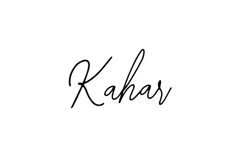 Kahar stylish signature style. Best Handwritten Sign (Bearetta-2O07w) for my name. Handwritten Signature Collection Ideas for my name Kahar. Kahar signature style 12 images and pictures png