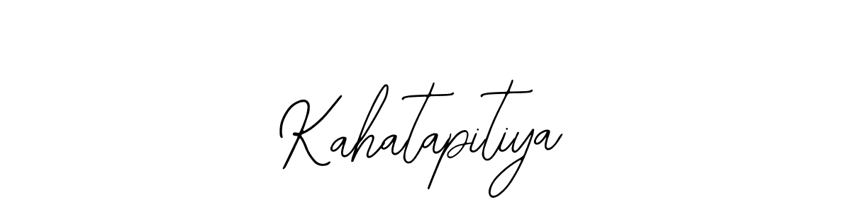 This is the best signature style for the Kahatapitiya name. Also you like these signature font (Bearetta-2O07w). Mix name signature. Kahatapitiya signature style 12 images and pictures png