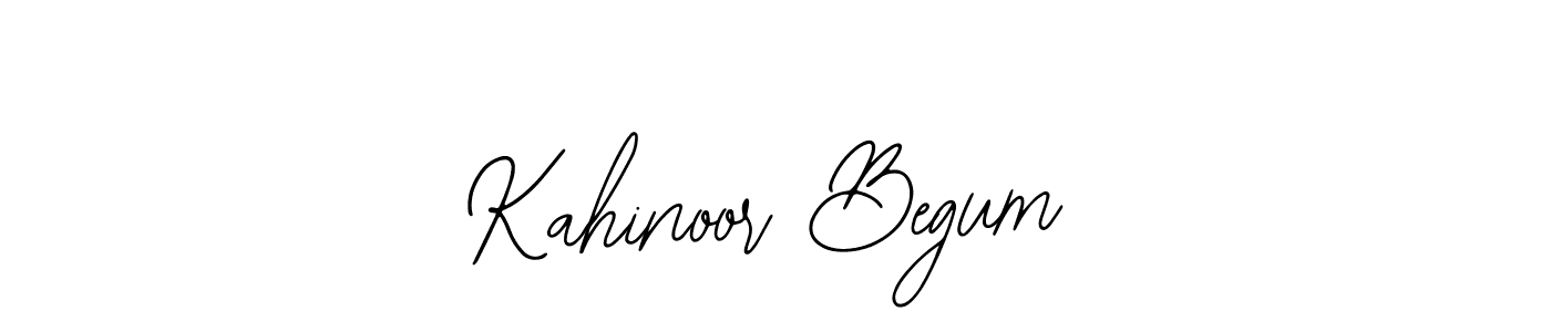 How to make Kahinoor Begum signature? Bearetta-2O07w is a professional autograph style. Create handwritten signature for Kahinoor Begum name. Kahinoor Begum signature style 12 images and pictures png