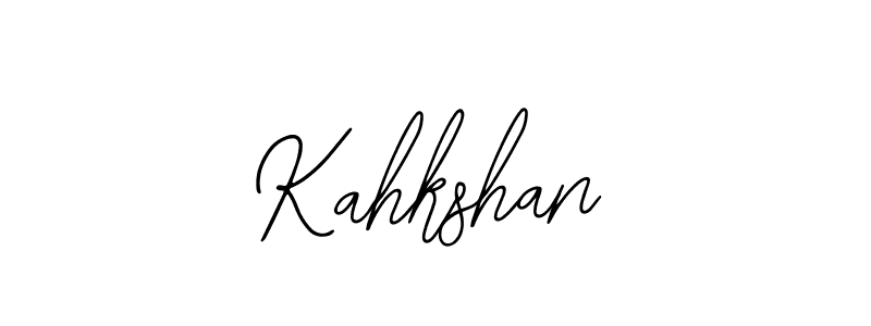 Similarly Bearetta-2O07w is the best handwritten signature design. Signature creator online .You can use it as an online autograph creator for name Kahkshan. Kahkshan signature style 12 images and pictures png