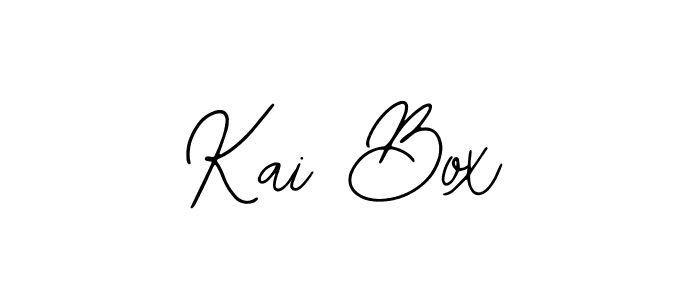 How to make Kai Box signature? Bearetta-2O07w is a professional autograph style. Create handwritten signature for Kai Box name. Kai Box signature style 12 images and pictures png