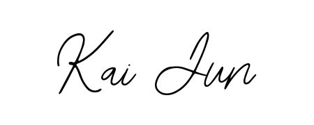 Get an exclusive digital autograph for Kai Jun. The Bearetta-2O07w typeface captures the charm of real penmanship on paper. Kai Jun signature style 12 images and pictures png