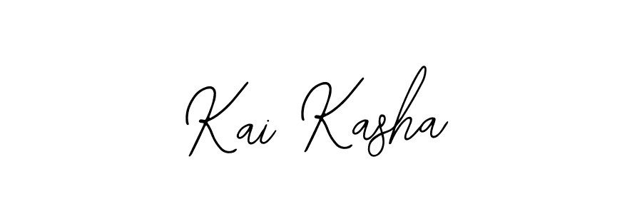 Bearetta-2O07w is a professional signature style that is perfect for those who want to add a touch of class to their signature. It is also a great choice for those who want to make their signature more unique. Get Kai Kasha name to fancy signature for free. Kai Kasha signature style 12 images and pictures png