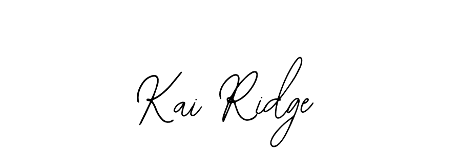 How to make Kai Ridge signature? Bearetta-2O07w is a professional autograph style. Create handwritten signature for Kai Ridge name. Kai Ridge signature style 12 images and pictures png