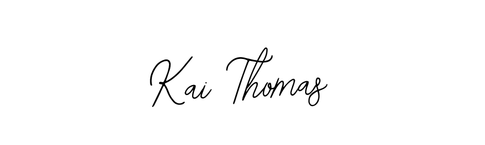 Use a signature maker to create a handwritten signature online. With this signature software, you can design (Bearetta-2O07w) your own signature for name Kai Thomas. Kai Thomas signature style 12 images and pictures png