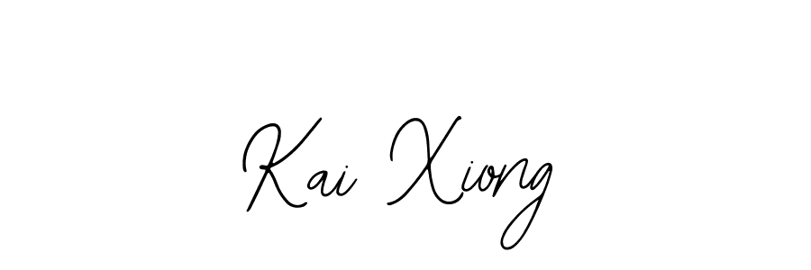 Make a beautiful signature design for name Kai Xiong. With this signature (Bearetta-2O07w) style, you can create a handwritten signature for free. Kai Xiong signature style 12 images and pictures png