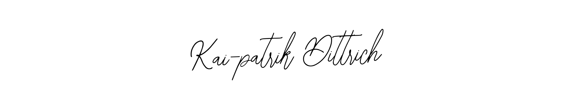This is the best signature style for the Kai-patrik Dittrich name. Also you like these signature font (Bearetta-2O07w). Mix name signature. Kai-patrik Dittrich signature style 12 images and pictures png