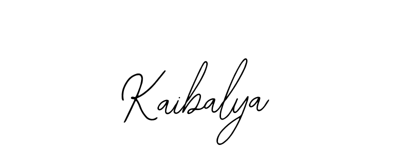 if you are searching for the best signature style for your name Kaibalya. so please give up your signature search. here we have designed multiple signature styles  using Bearetta-2O07w. Kaibalya signature style 12 images and pictures png