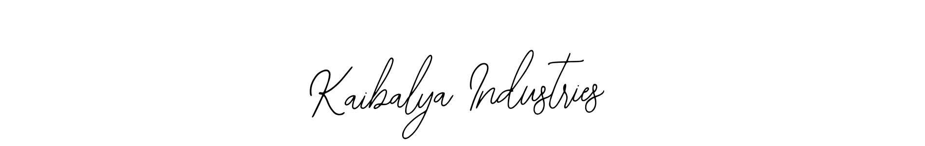 You should practise on your own different ways (Bearetta-2O07w) to write your name (Kaibalya Industries) in signature. don't let someone else do it for you. Kaibalya Industries signature style 12 images and pictures png