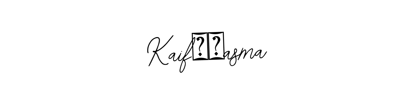 How to make Kaif♥️asma signature? Bearetta-2O07w is a professional autograph style. Create handwritten signature for Kaif♥️asma name. Kaif♥️asma signature style 12 images and pictures png