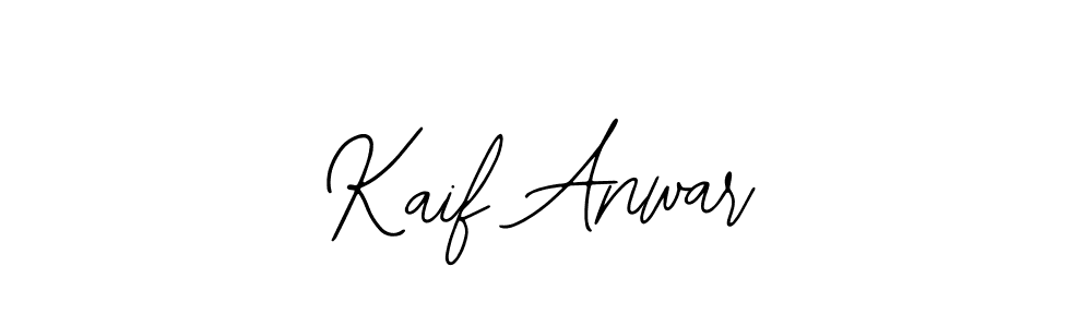 Create a beautiful signature design for name Kaif Anwar. With this signature (Bearetta-2O07w) fonts, you can make a handwritten signature for free. Kaif Anwar signature style 12 images and pictures png