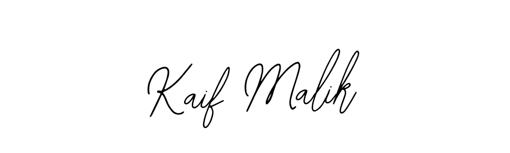 Design your own signature with our free online signature maker. With this signature software, you can create a handwritten (Bearetta-2O07w) signature for name Kaif Malik. Kaif Malik signature style 12 images and pictures png